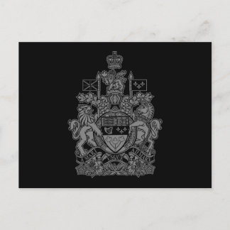 Canada Coat of Arms - Canada Crest Postcard