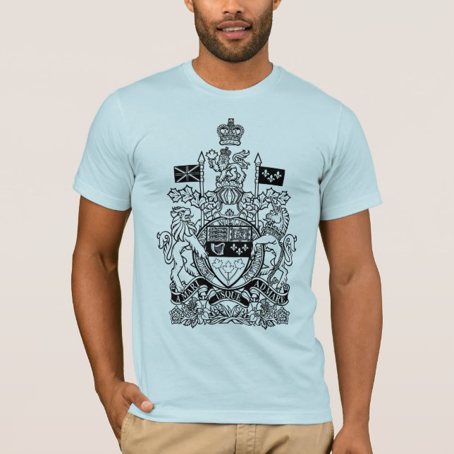Canada Coat of Arms - Canada Crest T-Shirt (Front)
