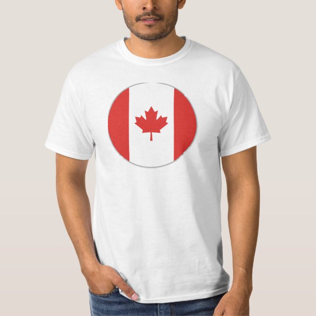 Canada Country Flag T-Shirt (Front)