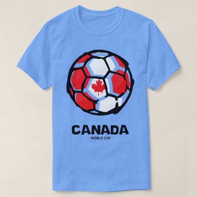 Canada  Country Flag T-Shirt (Design Front)