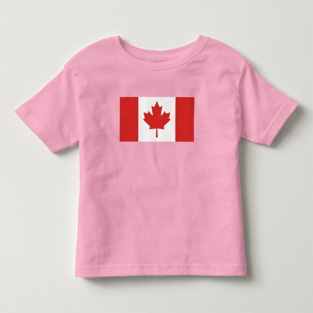 Canada Country Flag Toddler T-shirt (Front)