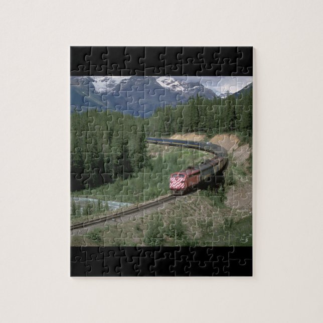 Canada, CP Rail FP-7 #1406_Trains of the World Jigsaw Puzzle (Vertical)