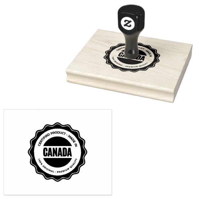 Canada Craft Work Mailing Accessories Stationery  Rubber Stamp (Stamped)