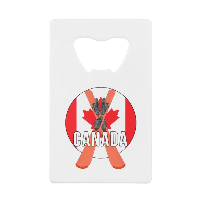 Canada Credit Card Bottle Opener (Front)