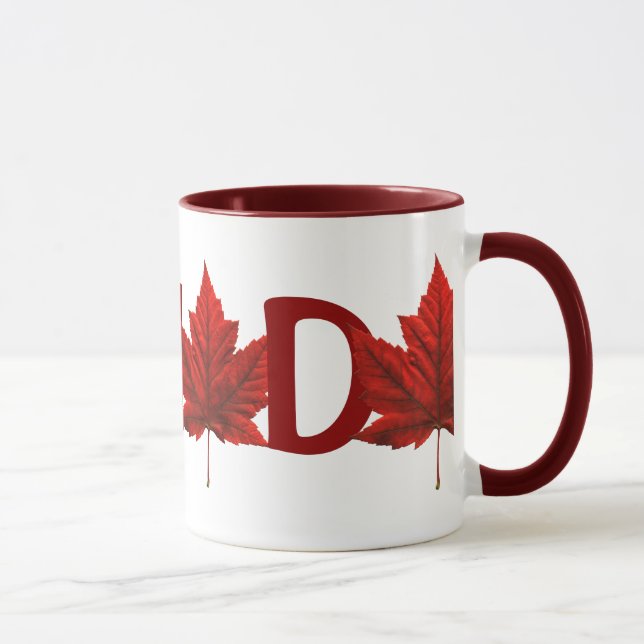 Canada Cups Mugs Canada Maple Leaf Souvenir Cup (Right)