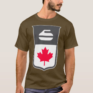Canada Curling2 Sticker T-Shirt