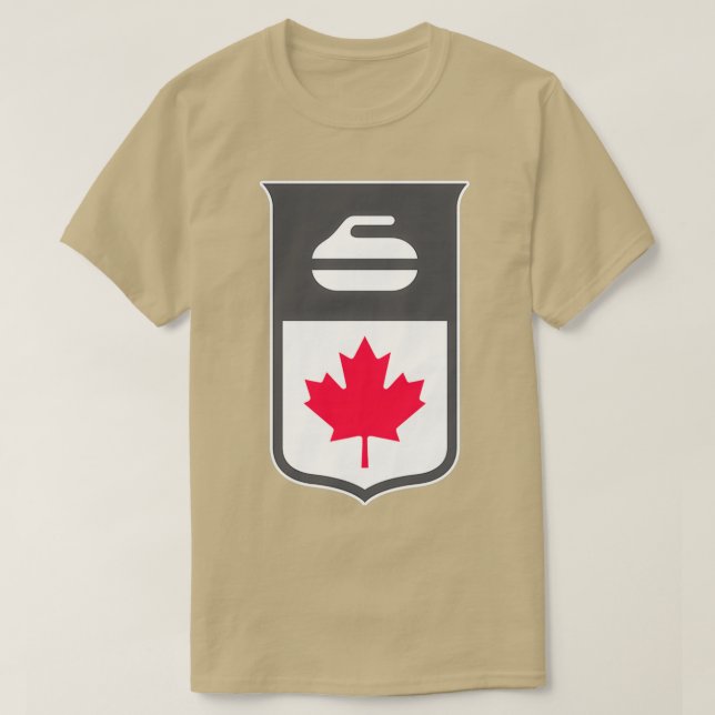 canada curling 12 T-Shirt (Design Front)