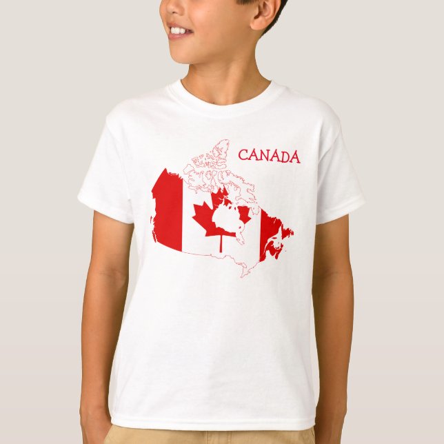 Canada Customizable Kid's t-shirt (Front)