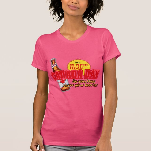 Canada Day 11AM T-Shirt (Front)