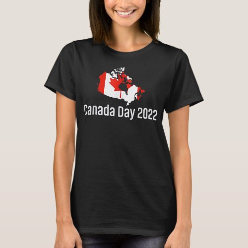 Canada Day 2022 Canadian  Canada Flag Maple Leaf T_Shirt