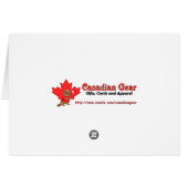 Canada Day Angel Cards (Back Horizontal)