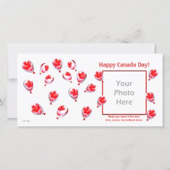 Canada Day Balloons by canadianpeer at Zazzle
