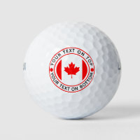 Canada Day Canadian Flag Custom Text