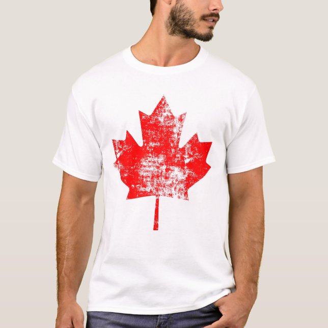 Canada day Canadian Maple Leaf  Canada Pride T-Shirt (Front)