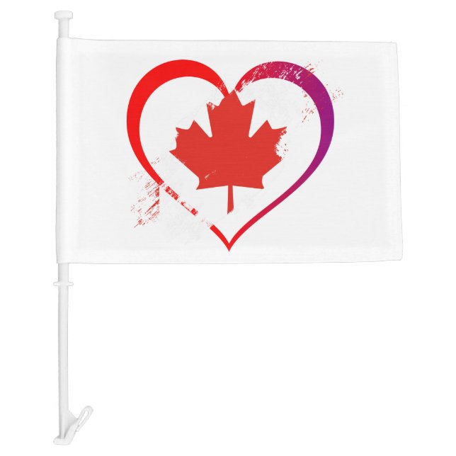 Canada Day Car Flag (Front)