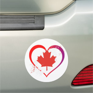 Canada Day Car Magnet