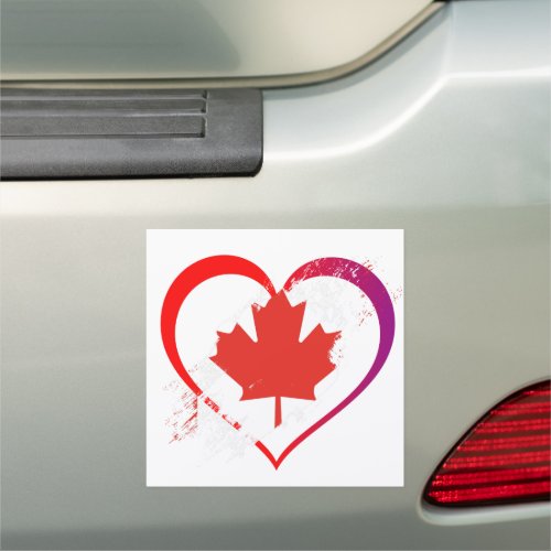 Canada Day Car Magnet