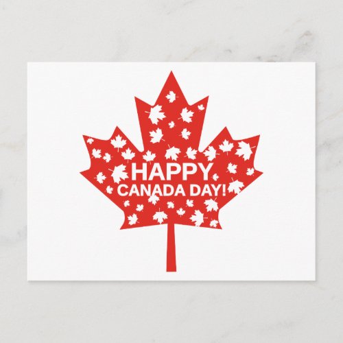 Canada Day Celebration Holiday Postcard