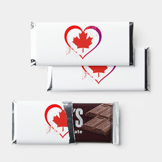 Canada Day Chocolate Bars (Front)