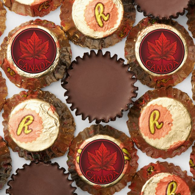 Canada Day Chocolates Canada Maple Leaf  Reese's Peanut Butter Cups (Assorted)
