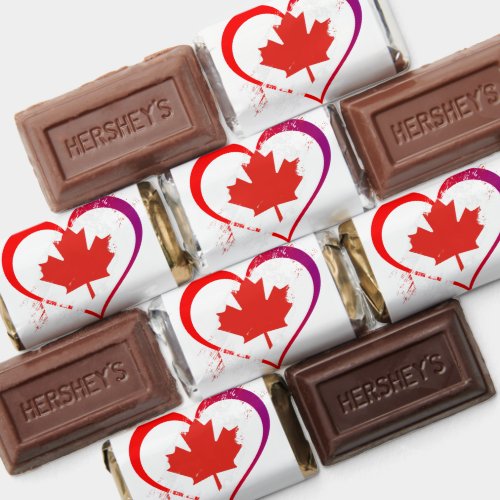 Canada Day Chocolates Hersheys Miniatures