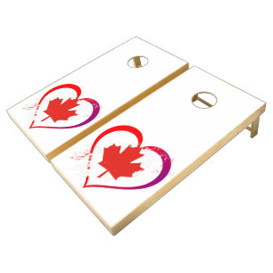 Canada Day Cornhole Set