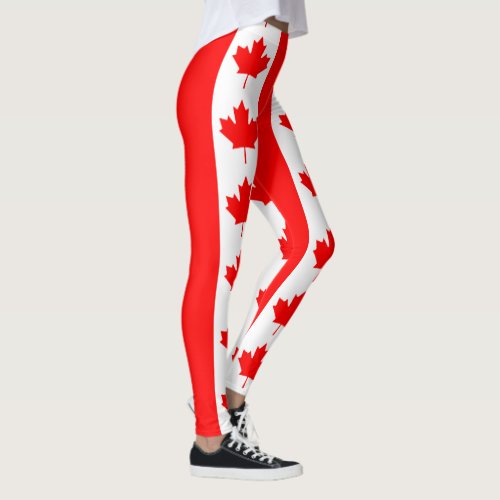 Canada Day Flag Leggings