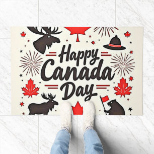 Canada Day Fun Vibes Doormat