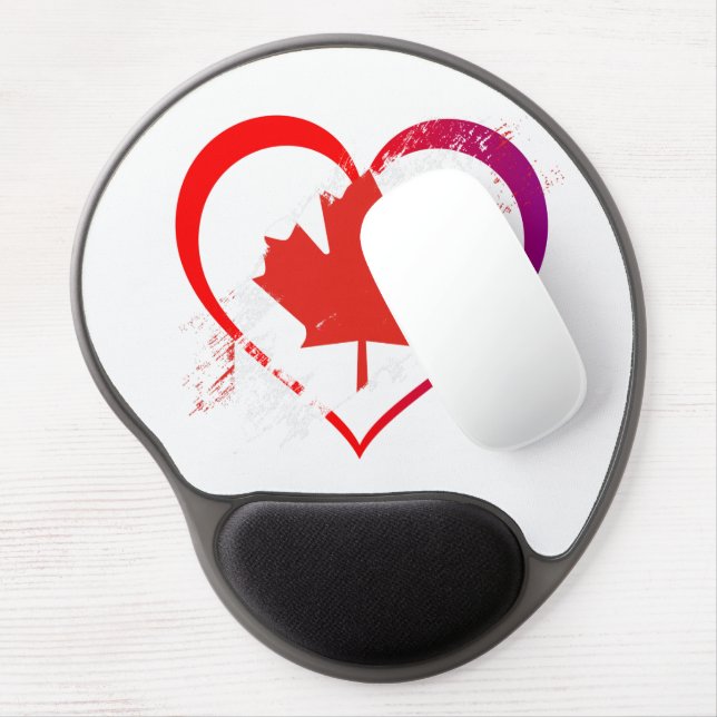 Canada Day Gel Mouse Pad (Left Side)