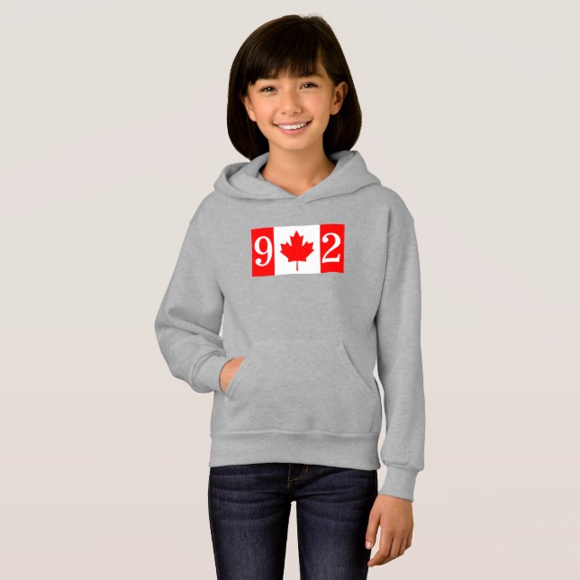 Canada day hoodie Halifax Nova Scotia 902 hoodie (Front Full)