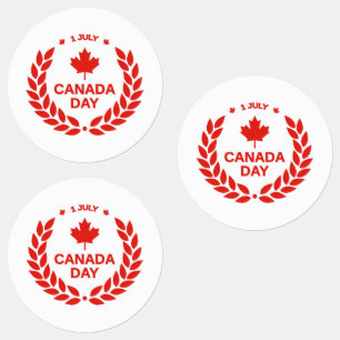 Canada Day/July 1st Labels