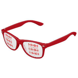 Canada Day Maple Leaf Canadian Flag Pattern Kids Sunglasses