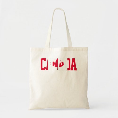 Canada Day Maple Leaf Canadian Roots American Flag Tote Bag