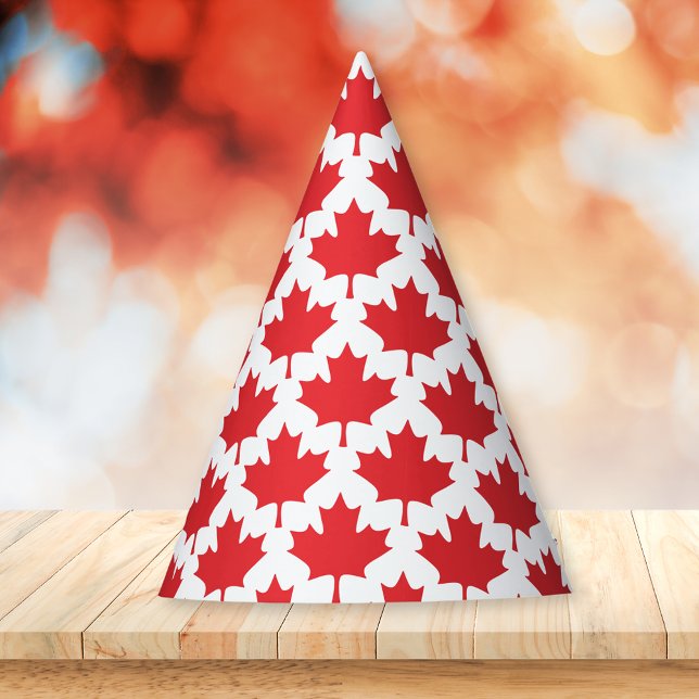 Canada Day Maple Leaf Party Hat (Creator Uploaded)