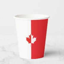 Canada Day Maple Leaf Red & White
