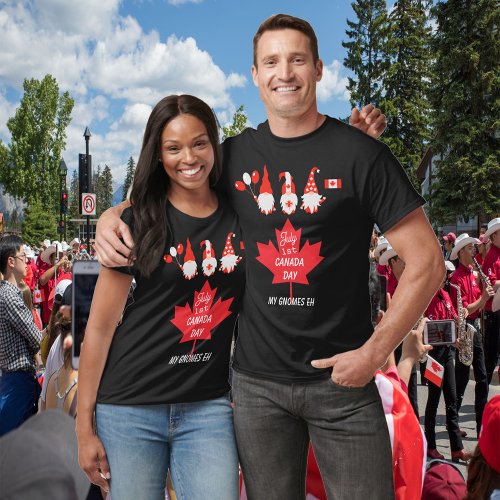 Canada Day My Gnomes EH Maple Leaf Unisex T_Shirt