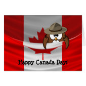 Canada Day owl (Front Horizontal)