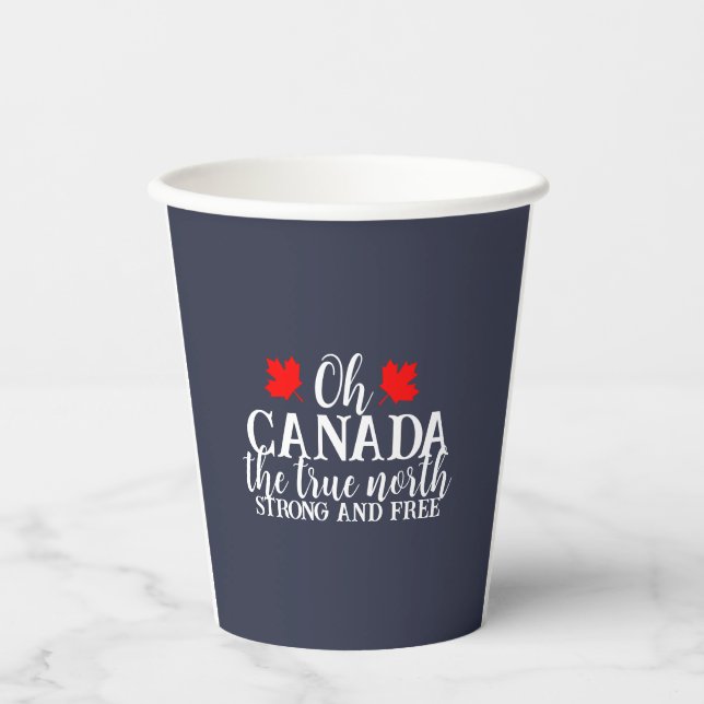 Canada Day  Paper Cups (Front)