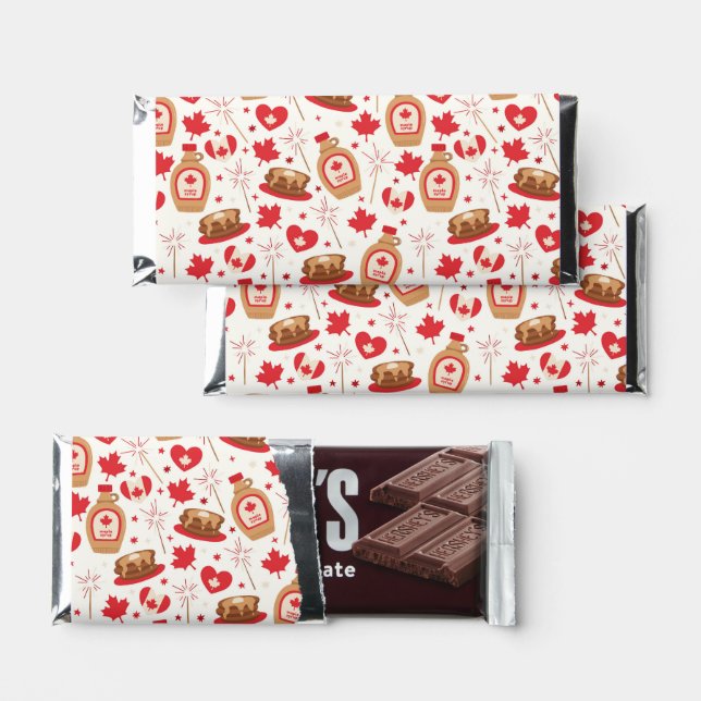 Canada Day Party Chocolate Bars (Front)
