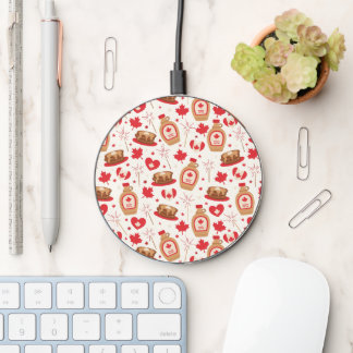 Canada Day Party Wireless Charger