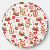 Canada Day Party Wireless Charger (Front)