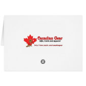 Canada Day Pixie Cards (Back Horizontal)