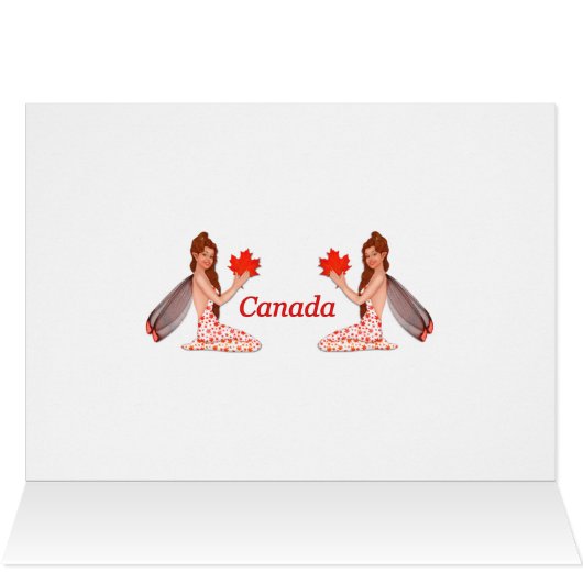Canada Day Pixie Cards (Inside Horizontal (Top))