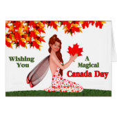 Canada Day Pixie Cards (Front Horizontal)