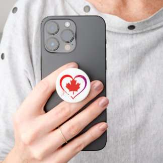Canada Day Pop Socket