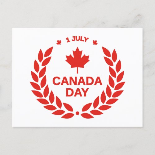 CANADA DAY POSTCARD