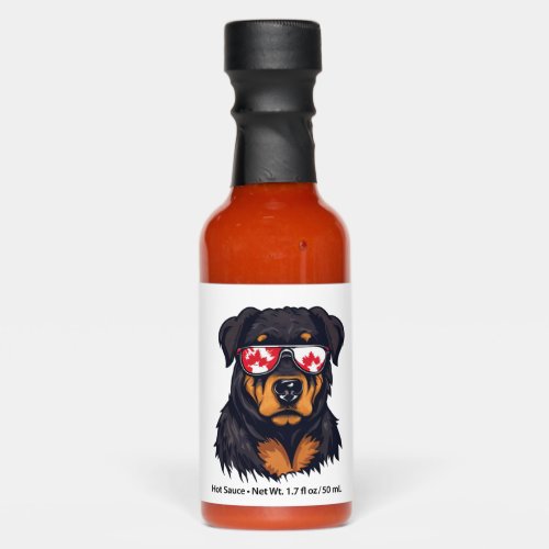 Canada Day Rottweiler Hot Sauces