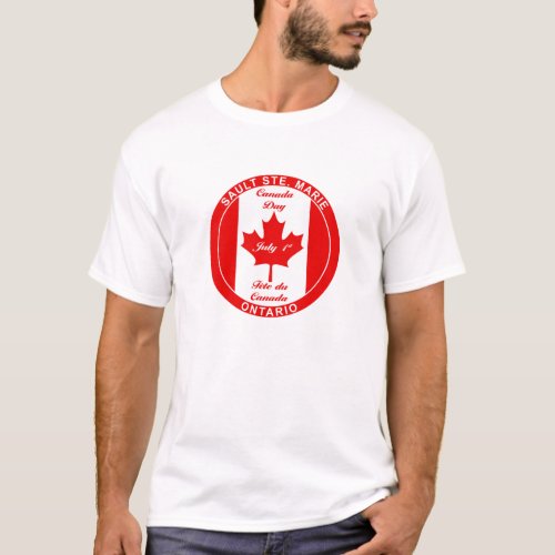 CANADA DAY SAULT STE MARIE T_Shirt