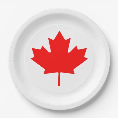 Canada Day  set of 8 paper plates