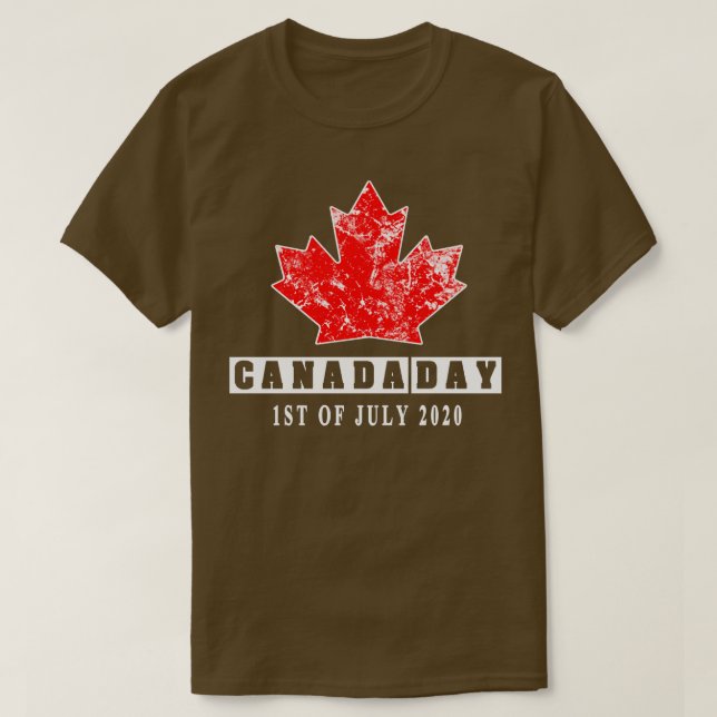 Canada Day  T-Shirt (Design Front)